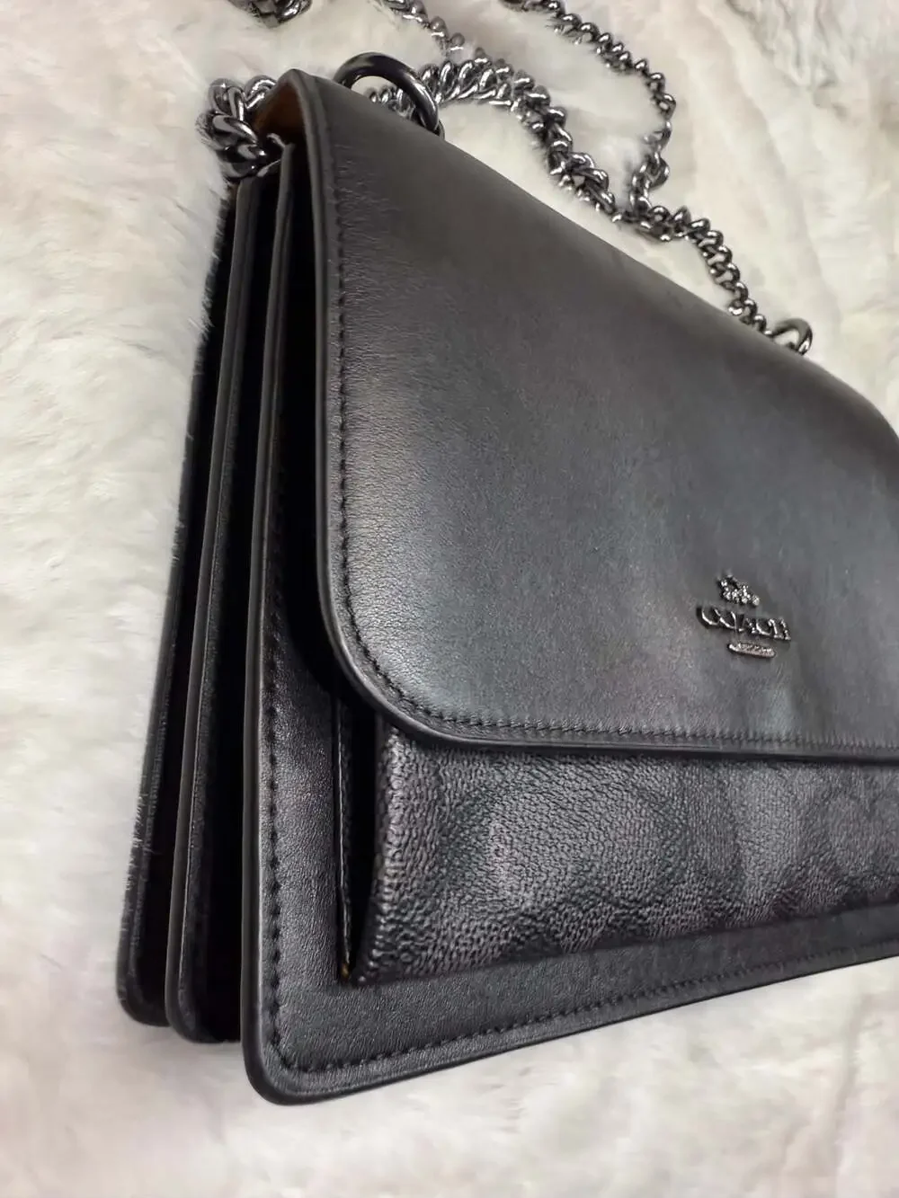 Coach Klare Crossbody Bag in Signature Canvas and Leather